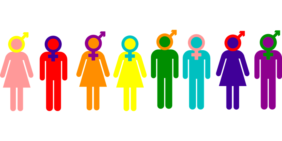 Colorful Figure Drawing