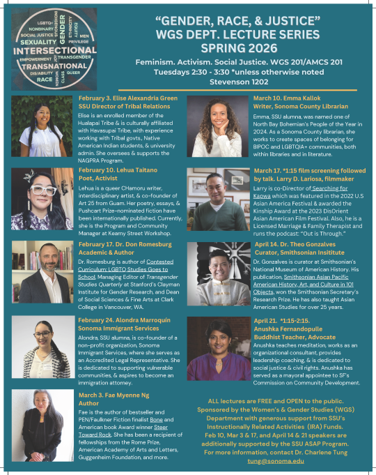 Spring 2026 Lecture Series Poster